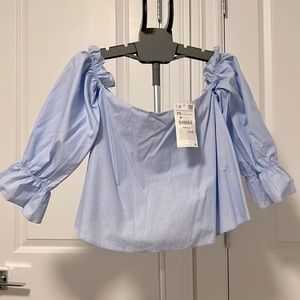 ZARA Off The Shoulder Blouse